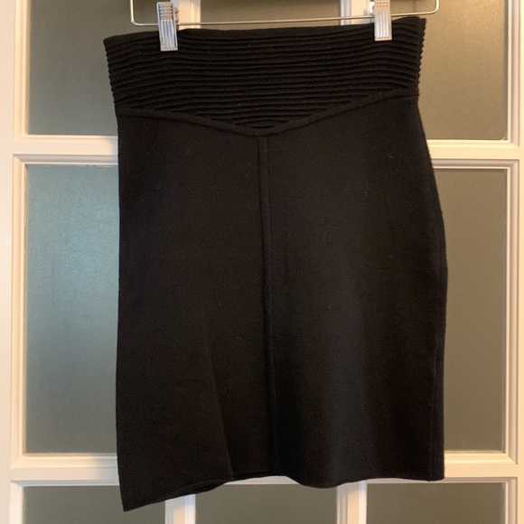 Alexander  Wang black tricot skirt - Picture 3 of 4